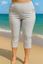 Picture of CURVY GIRL THREE QUARTER STRETCH COTTON CROP TROUSER